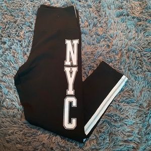 Victoria's Secret Pink NYC leggings